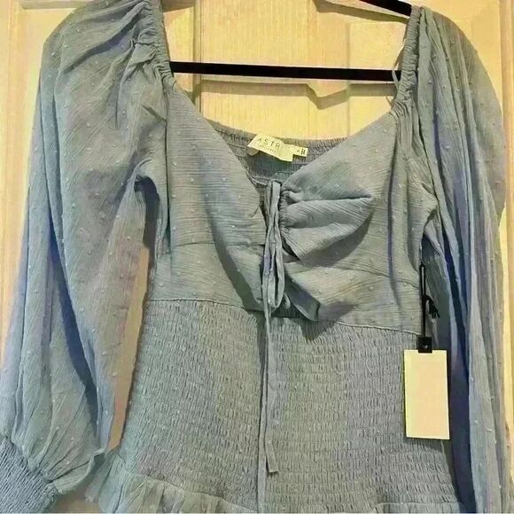 ASTR the label Women's Marietta Dress Blue - Picture 4 of 6